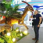 Animatronic Parasaurolophus